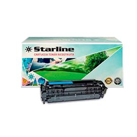 STLHCE411A Starline - Toner Ricostruito - per HP 305A - Ciano - CE411A - 2.600 pag