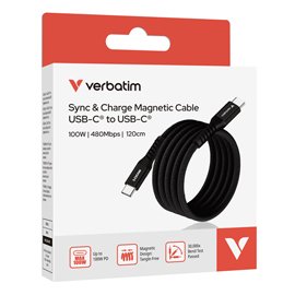 VERB31863 Verbatim - Cavo USB-C to USB-C 100W - Nero - 31863 - 120cm