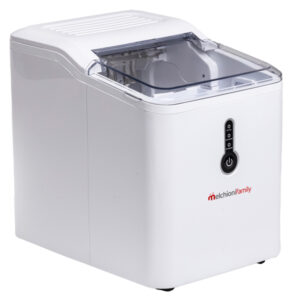 Macchina del ghiaccio Cubik - con compressore - 120 W - bianco - Melchioni family