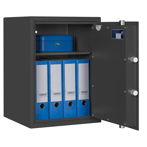 101118 Armadio di sicurezza linea MT - 405 x 385 x 550 mm - grigio scuro - Security Italia