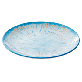 Piatto piano Linea Oceano - diametro 27 x 2