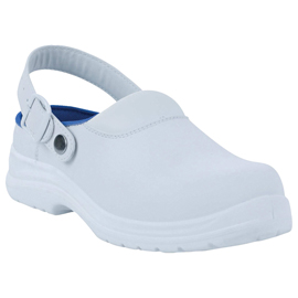 Calzatura sabot Maubec 4 SBEA SR - microfibra - numero 40 - bianco - Deltaplus