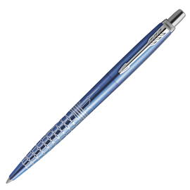 Penna sfera Jotter - Global Icon Seoul - punta M - fusto blu - Parker
