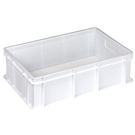 Cassa alimentare Europa - 60 x 40 x 17 cm - 32 L - HDPE - neutro - Mobil Plastic