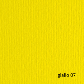 40201 Cartoncino Elle Erre - 70 x 100 cm - 220 gr - giallo 107 - Fabriano - blister 10 fogli