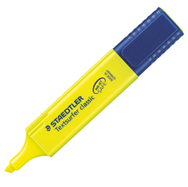 Evidenziatore Textsurfer Classic - punta a scalpello - tratto 1
