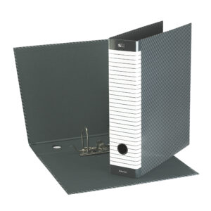 Registratore Delso Line G15 - dorso 8 cm - protocollo 23 x 33 cm - grigio - Esselte