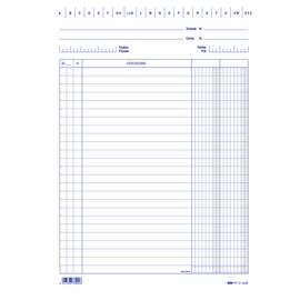 Schede - 2 colonne - 24 x 17 cm (verticale) - Edipro - conf. 100 pezzi