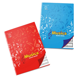 Maxiquaderno Musica - 21x29