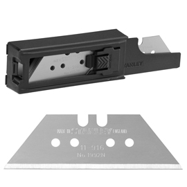 Lame di ricambio 916B - per cutter - a trapezio acuto - Stanley - conf. 10 pezzi