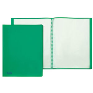 Portalistini Sviluppo - buccia - PP - 22 x 30 cm - 30 buste - verde - Favorit