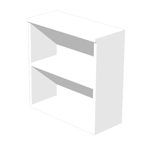 89564 Armadio modulare - basso a giorno - 90 x 44 x 85 cm - bianco