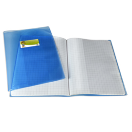 Coprimaxi PT1 F - 21 x 30 cm - PP - 100 mic - c/alette - liscio - blu trasparente - Sei Rota