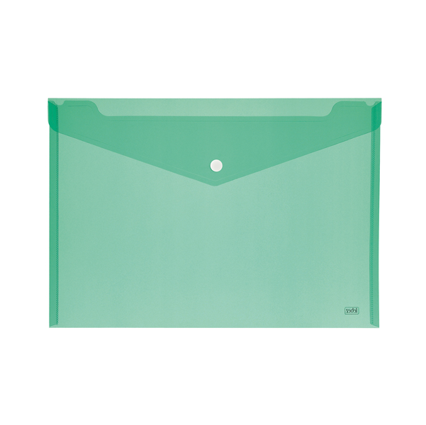 68141_1 Busta con bottone - A5 - PP - colori assortiti - Lebez