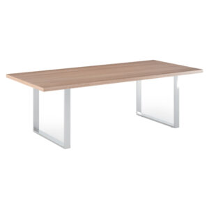 Tavolo riunioni Prestige metal - 220 x 100 x 74 cm - ciliegio arabis