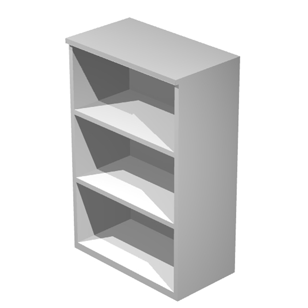 74397 Mobile Easy - medio a giorno - 80 x 35 x 120 cm - grigio