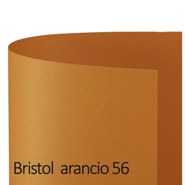 79315 Cartoncino Bristol Color - 50 x 70 cm - 200 gr - arancio 56 - Favini - conf. 25 pezzi