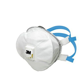 79852 Mascherina 8825+ Premium FFP2 - con valvola - monouso - 3M - conf. 5 pezzi