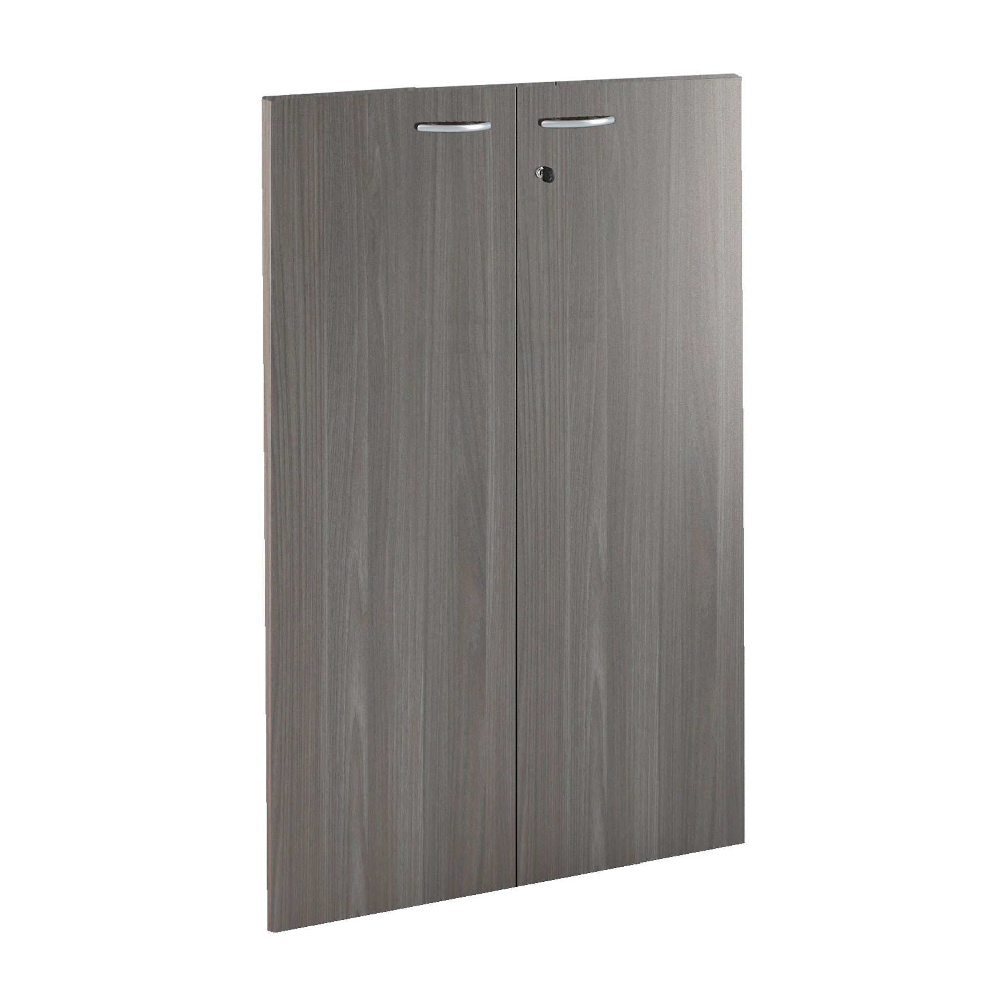 79937 Coppia ante Easy - per mobile contenitore medio - 80 x 115 cm - spessore 18 mm - melaminico - frassino toscano