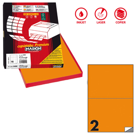 Etichette adesive C/509 - in carta - permanenti - 210 x 148