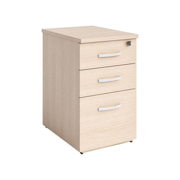 82958 Cassettiera alta Agorà Compact - 3 cassetti - 44 x 60 x 73 cm - rovere