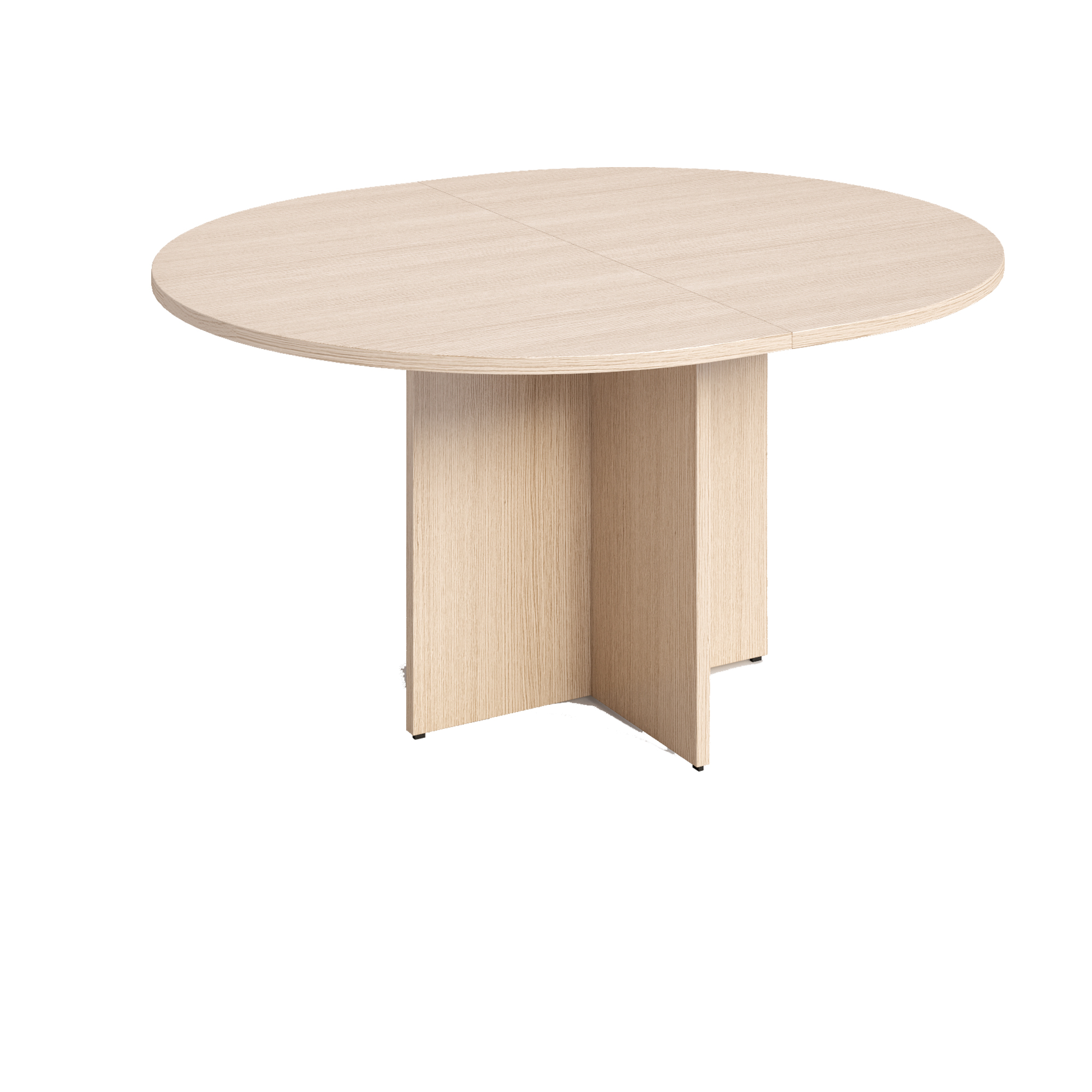 83014 Tavolo riunione Agorà Direction - tondo - diametro 120 cm - H 73 cm - rovere