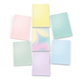 Maxiquaderno Monocromo Pastel - A4 -  5mm - 42 fogli - 80gr - Pigna