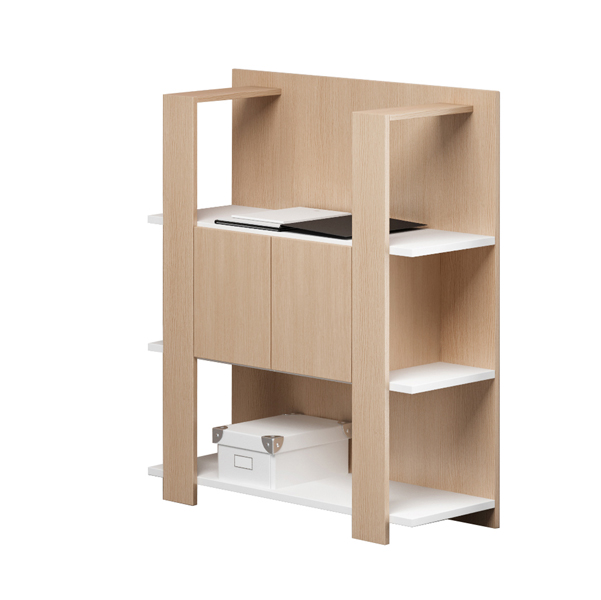 86666 Libreria bassa Concept - 3 ripiani - 100x38