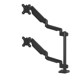 Braccio portamonitor doppio verticale Platinum Series - Fellowes