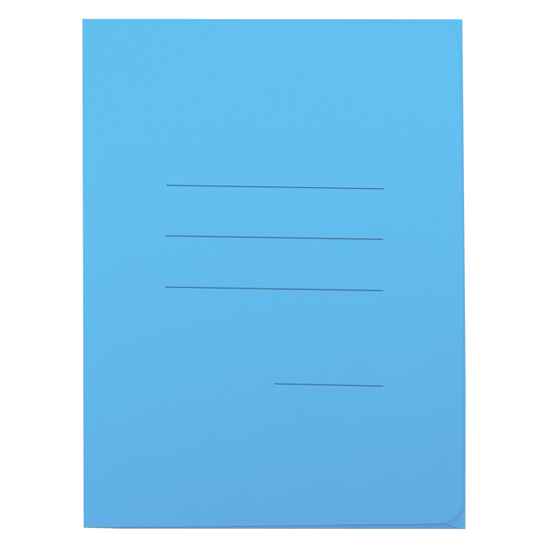 89638 Cartellina 3 lembi con stampa Cartex - 200 gr - A4 - celeste - Blasetti - conf. 25 pezzi