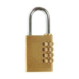 Lucchetto con combinazione - 30 mm - Metalplus