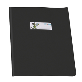 Coprimaxi GreenLine - 21 x 30 cm - PVC - 220 mic - c/alette - lucido - nero - Colorosa