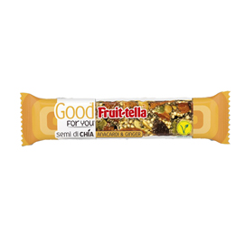Barretta frutta secca Good For You - anacardi/ginger - 36 gr - Fruit-Tella