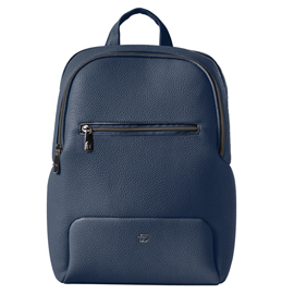 Zaino piccolo Gate Trended - 30 x 38 x 13 cm - ecopelle - blu - In Tempo