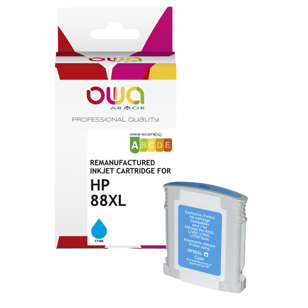ARMK20257 Armor - Cartuccia ink Compatibile per Hp 88XL - Ciano - K20257OW - 35 ml
