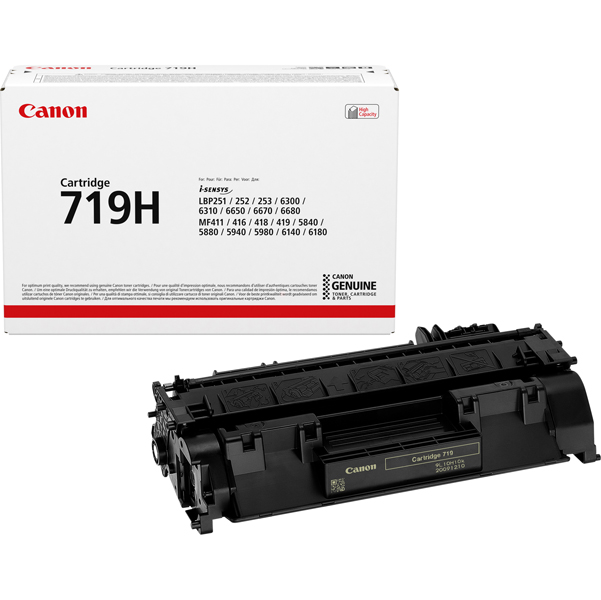 CAN719HCBK Canon - Cartuccia ink - Nero - 3480B002 - 6.400 pag