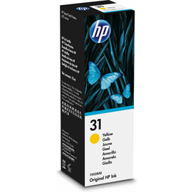 Hp - Flacone inchiostro originale - 31 - Giallo - 1VU28AE - 70 ml