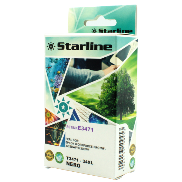 SSTINKE3471 Starline - Cartuccia ink - per Epson - Nero - C13T34714010 - 34XL 16