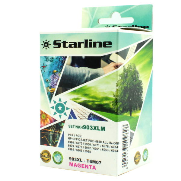 SSTINKH903XLM Starline - Cartuccia ink Compatibile - per HP 903XL -Magenta -T6M07AE