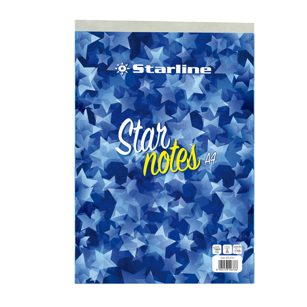 STL2701 Blocco note StarNotes A4 - 60 fogli - 5 mm - 210 x 297 mm - 60 gr - Starline