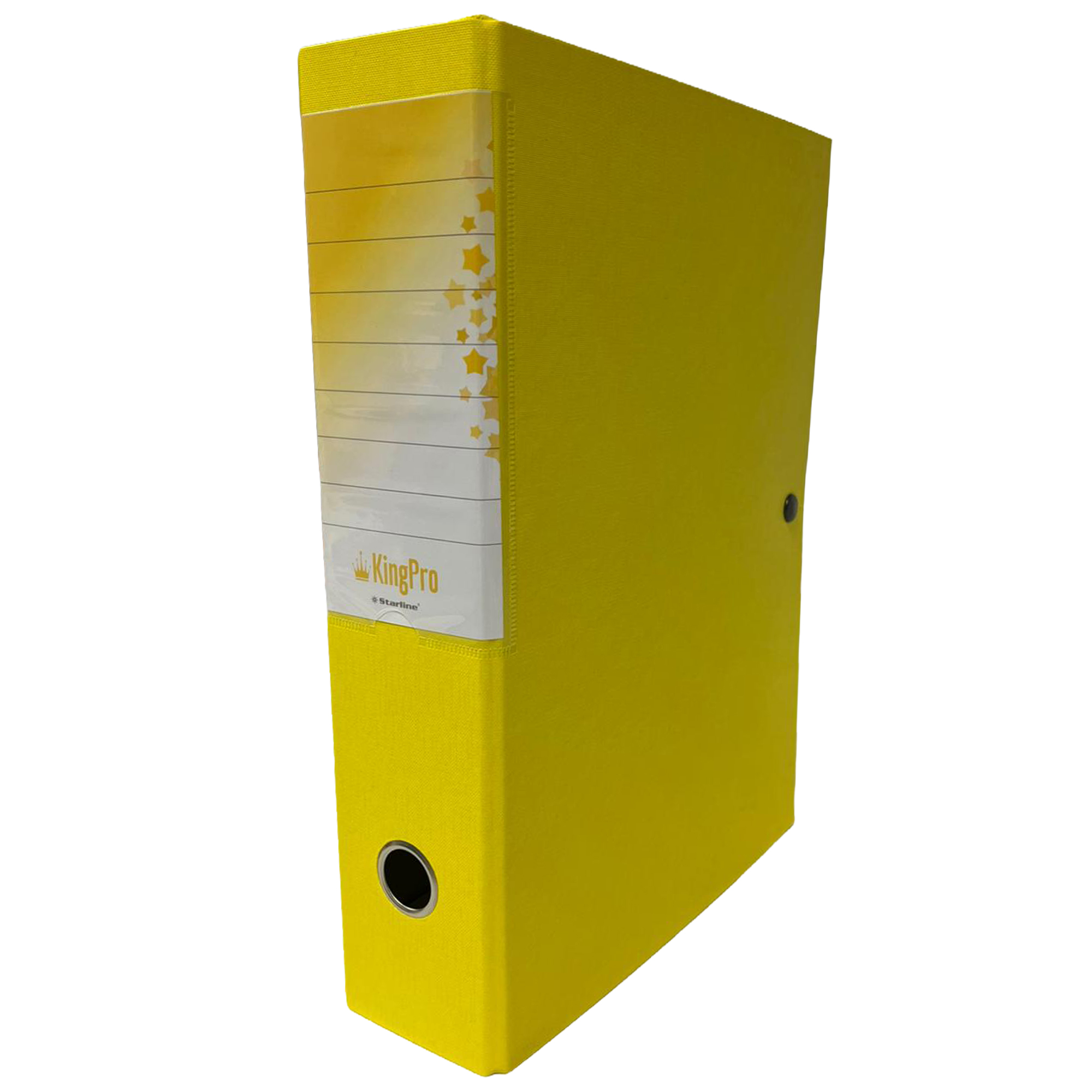 STL5114 Scatola progetto KingPro - con portaetichetta - dorso 10 cm - giallo - Starline