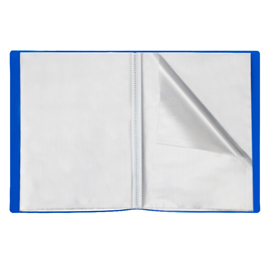 Portalistini Eco - PP - 22 x 30 cm - 40 buste lisce - blu - Starline