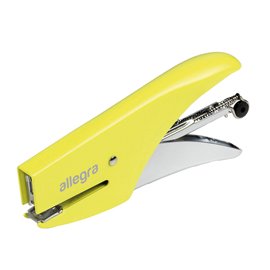 101193 Cucitrice a pinza Allegra Fluo - passo 6 - giallo - Iternet