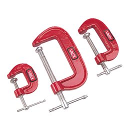 101928 Set 3 morsertti a C - con serraggio a vite - misure assortite - Valex