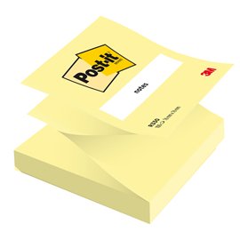 Blocco Post-it Z Notes - R330 - 76 x 76 mm - giallo Canary - 100 fogli - Post-it