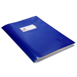 Coprimaxi Gold - 21 x 30 cm - PVC - 300 mic - c/alette - laccato - blu - Colorosa