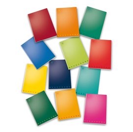 Miniquaderno Monocromo - 120x170mm -  5mm - 40fg - 80gr - Pigna