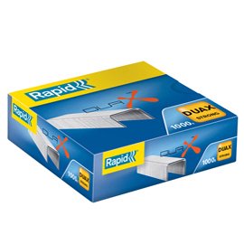 40404 Punti Rapid DUAX - metallo - Rapid - conf. 1000 pezzi