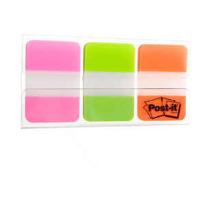 Segnapagina Post-it Index Strong Medium - 686-PGOEU - 25 x 38 mm - colori vivaci - Post-it - conf. 66 pezzi