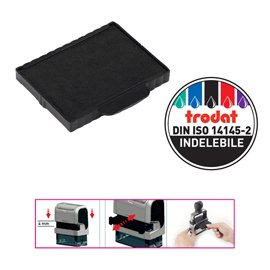 48334 Tampone di ricambio Trodat 6/57 - nero - Trodat